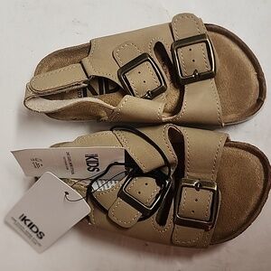 Cotton On Theo sandal sandune stone sz 8 kids toddler. Soft footbed. Comfortable